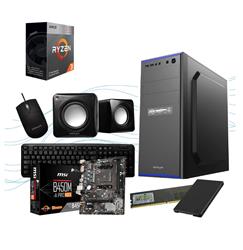 PC AMD II RYZEN 3 3200G 8GB 240GB-SSD 500W MSI FREE2